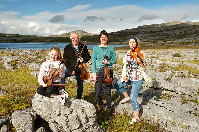 fiddle camp lessons school burren mullaghmore holiday national park